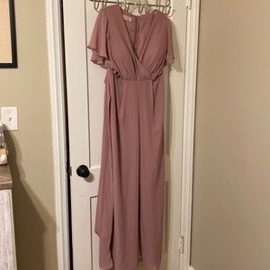 JJ’s House Vintage Mauve Pantsuit Size 16